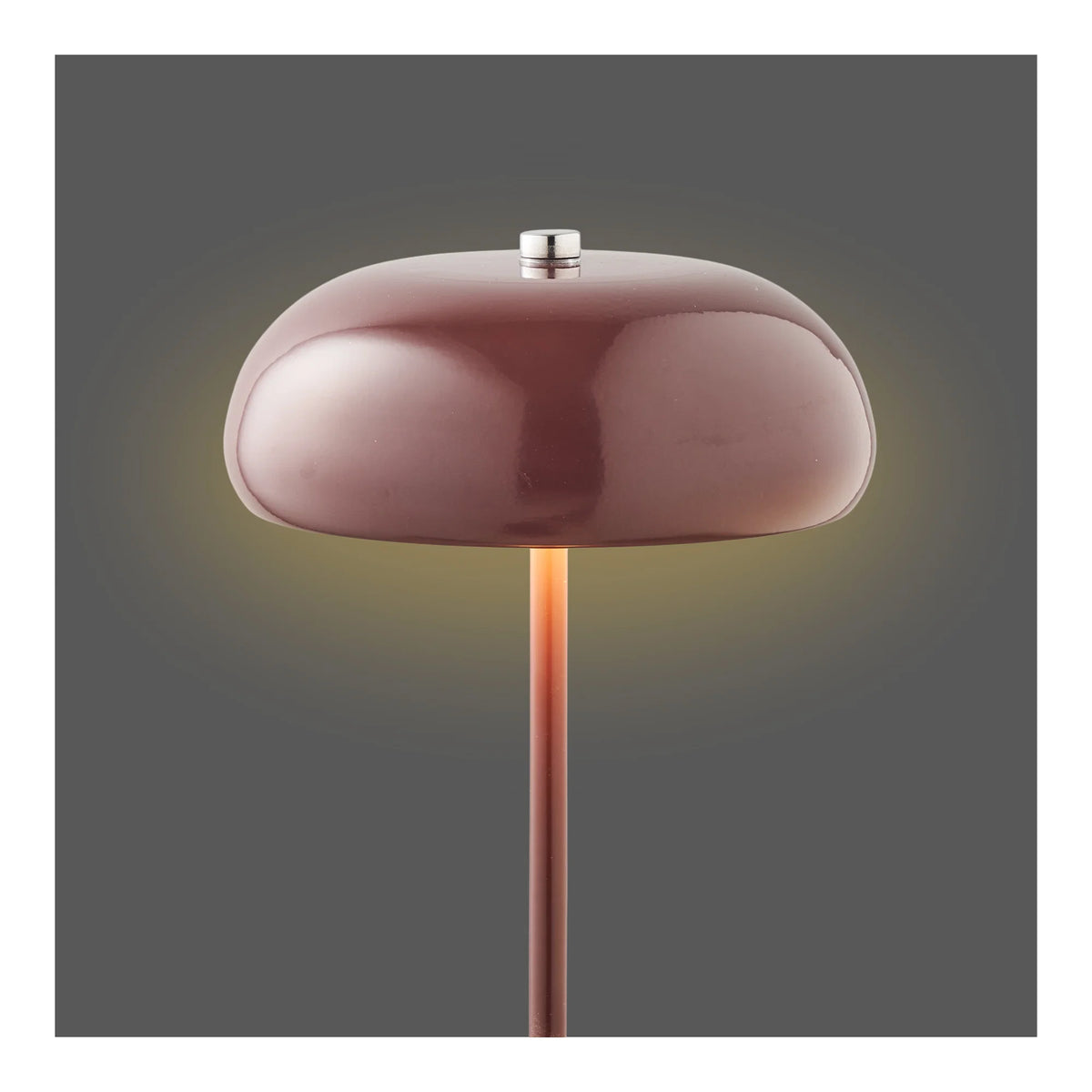MARGATE Lampe de table intérieure rechargeable bordeaux