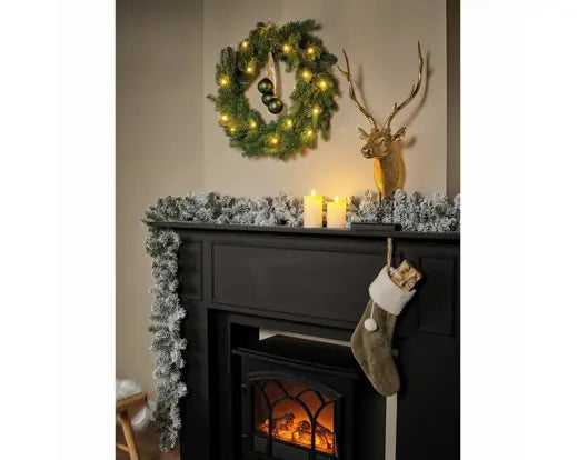 GUIRLANDE LED intérieure blanc chaud 270 m