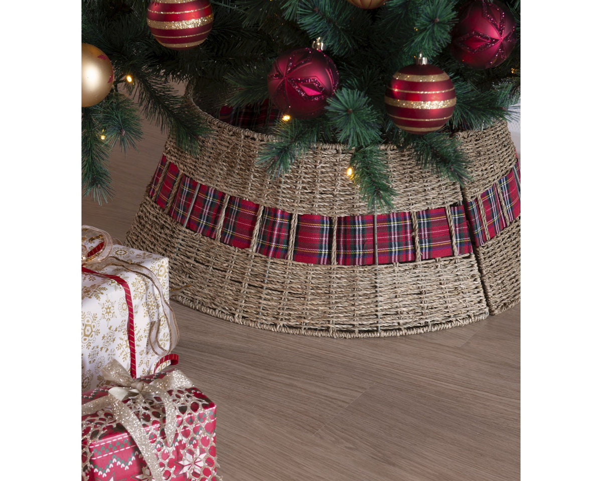 CACHE PIEDS pour sapin jonc de mer D57 cm