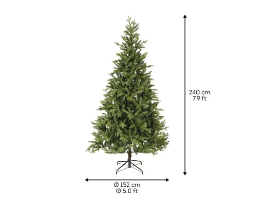 ALLISON Sapin de Noël EVERLANDS haute qualité - H 240 cm
