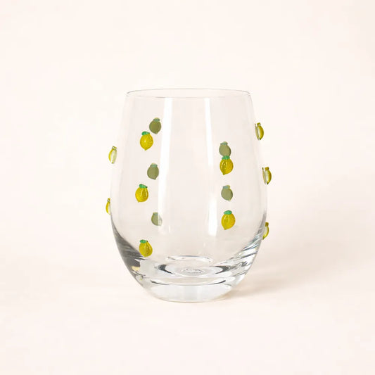 CITRONS Verre gobelet 40 cl