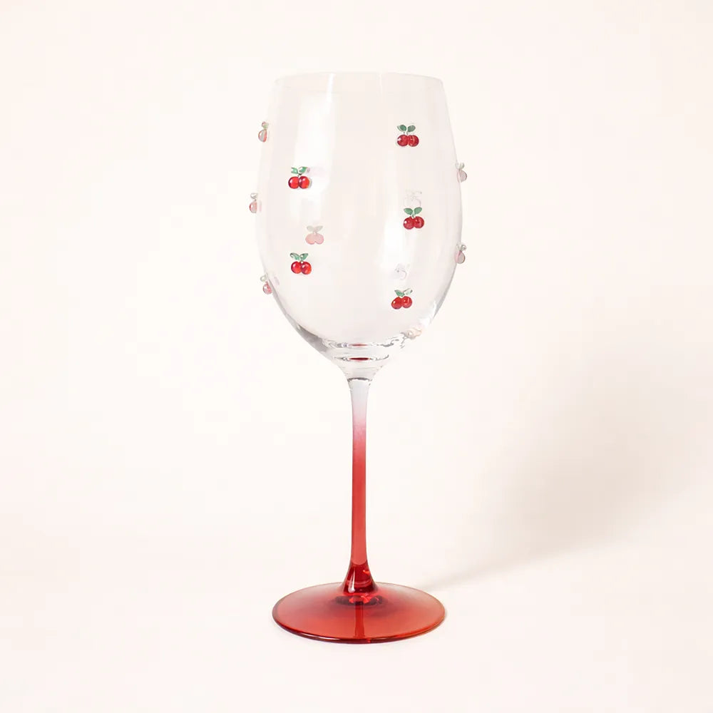 CERISES Verre à pieds  43,5 cl