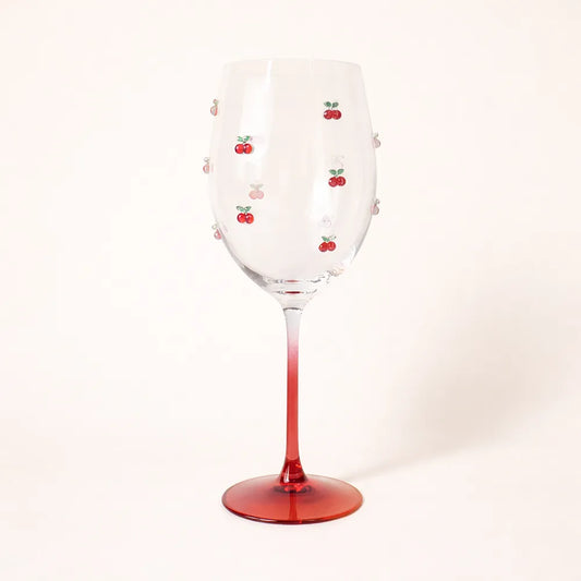 CERISES Verre à pieds  43,5 cl