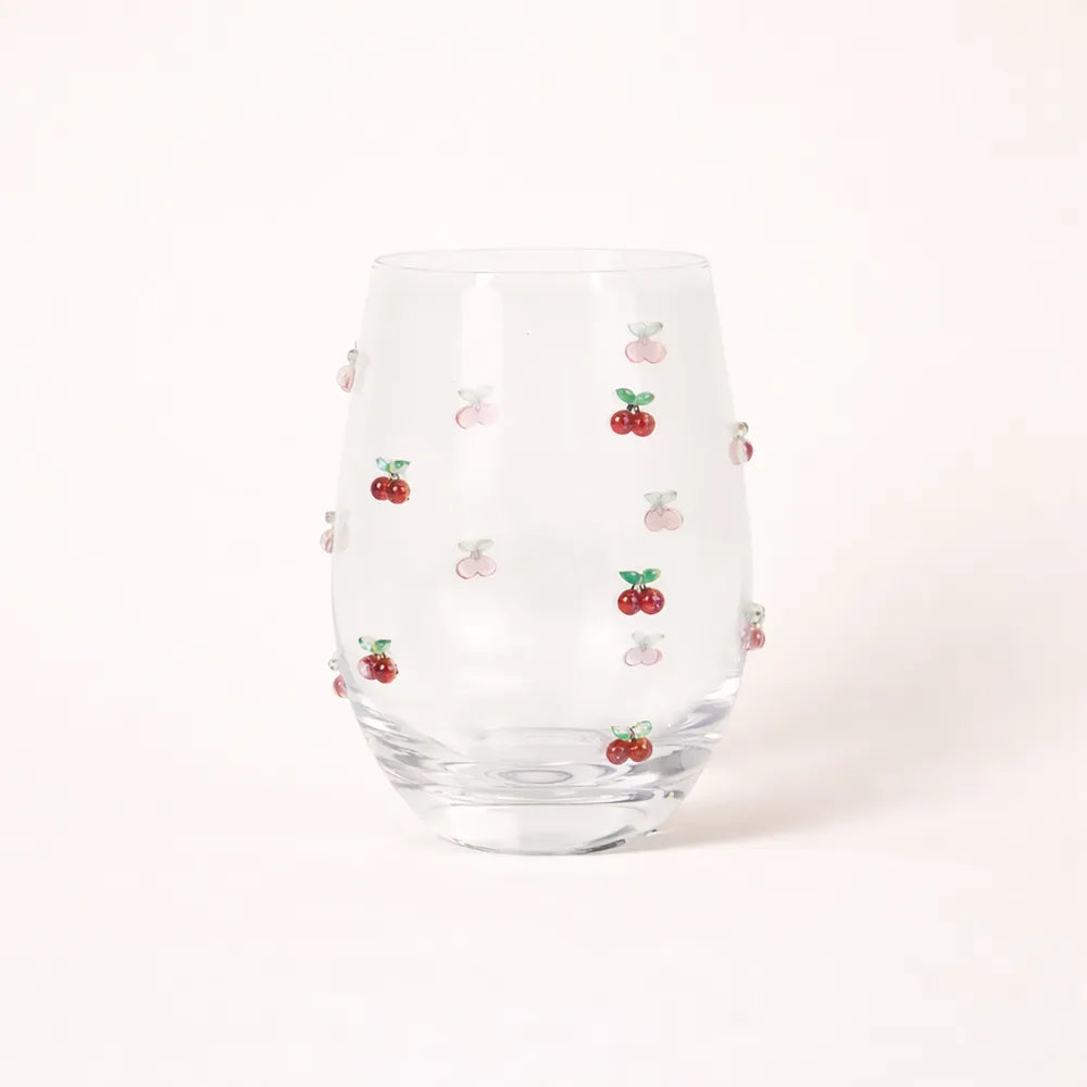 CERISES Verre gobelet 40 cl