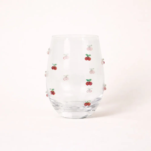 CERISES Verre gobelet 40 cl