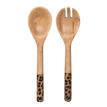 LEOPARD couvert à salade
