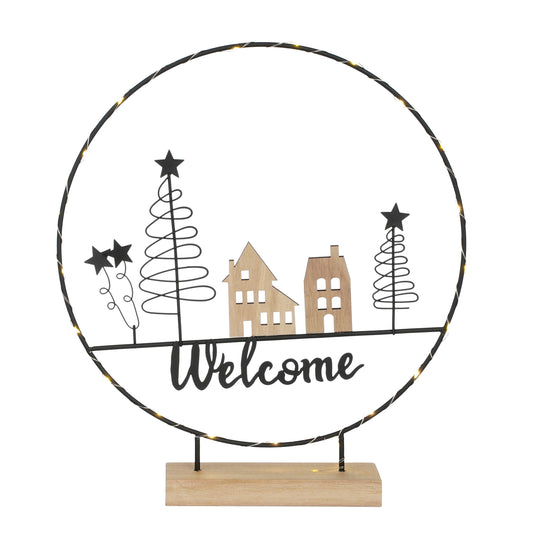 WELCOME - décoration à poser Led