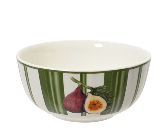 FIGUE bol vert/blanc