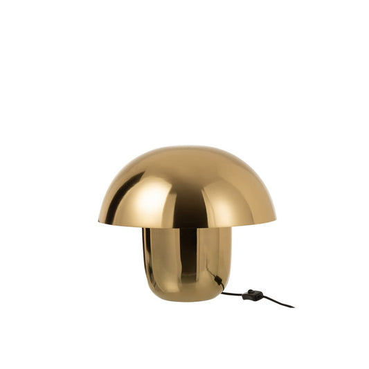 MUSHROOM -Lampe Champignon - or - Petite H35 cm