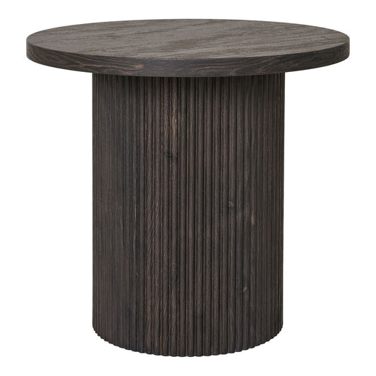 BOAVISTA - Table d'appoint marron foncé - H 45 cm