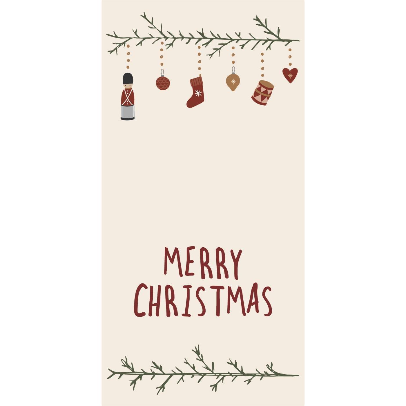 Serviettes en papier Merry Christmas's x16