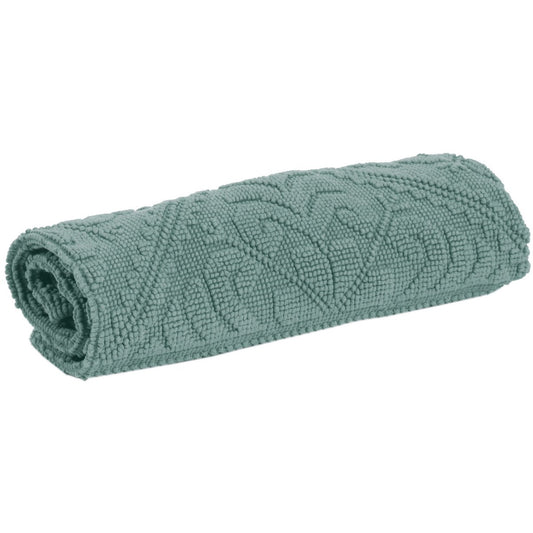 ENZO - Tapis de Bain VERT DE GRIS - 54 x 64 cm