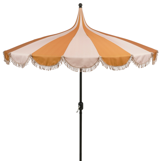 RISSY Parasol / H238 x Ø220 cm - Marron