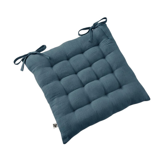 KALA Assise matelassée extérieur  38x38 Bleu Jean