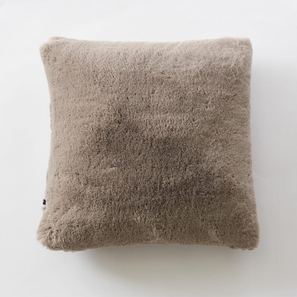 SWEN - coussin fausse fourrure Loutre