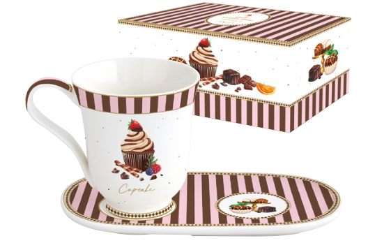 SWEET - MUG avec soucoupe 350ml