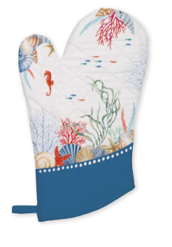 SEA BREEZE - Set gant et 2 maniques en coton