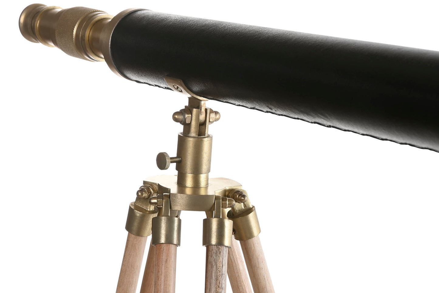 TÉLÉSCOPE - Ajustable - Aluminium/mangue