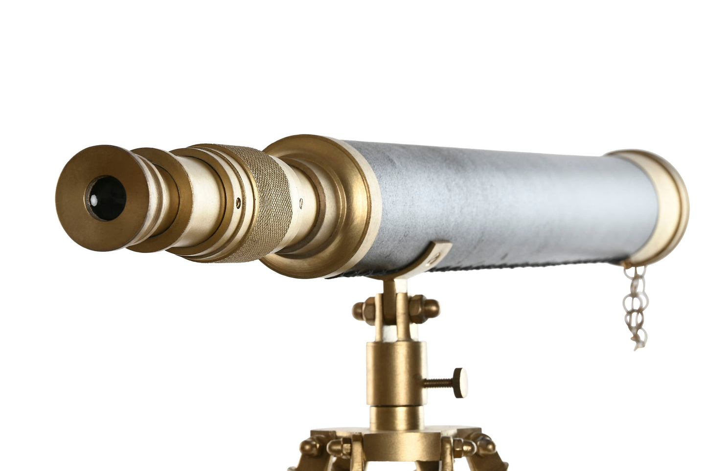 TÉLÉSCOPE - Ajustable - Aluminium/mangue