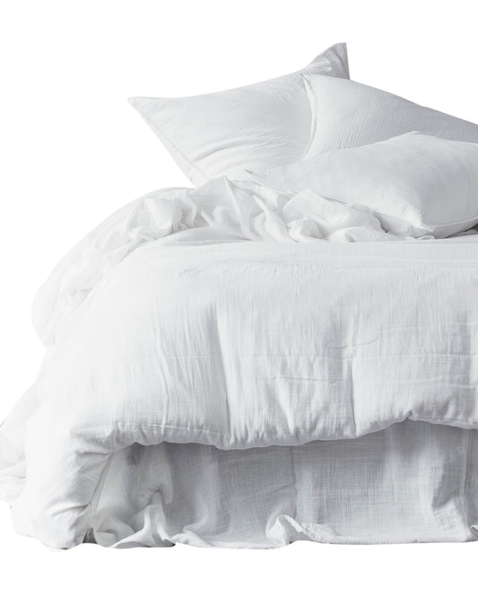 DILI - linge de lit - blanc