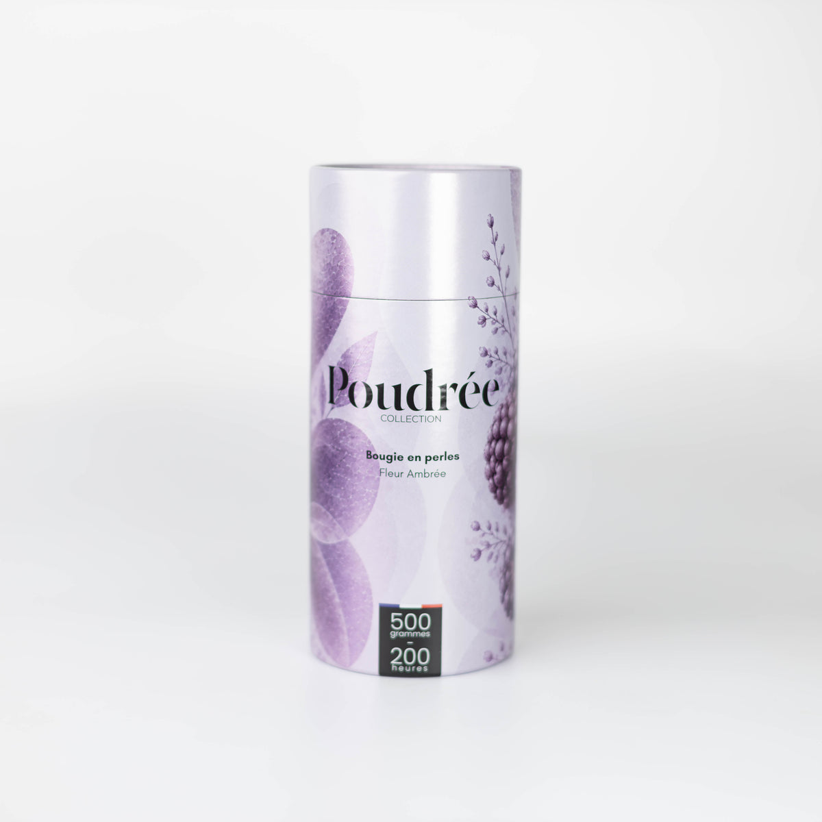POUDREE Bougie - Fleur Ambrée - Collection Signature 500g