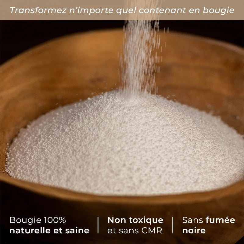 POUDREE Bougie - Ambre Gris - Collection Signature 500g