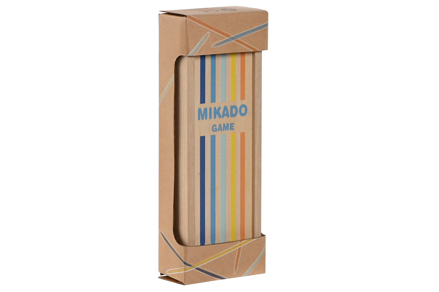 MIKADO Jeu de table en bois multicolore
