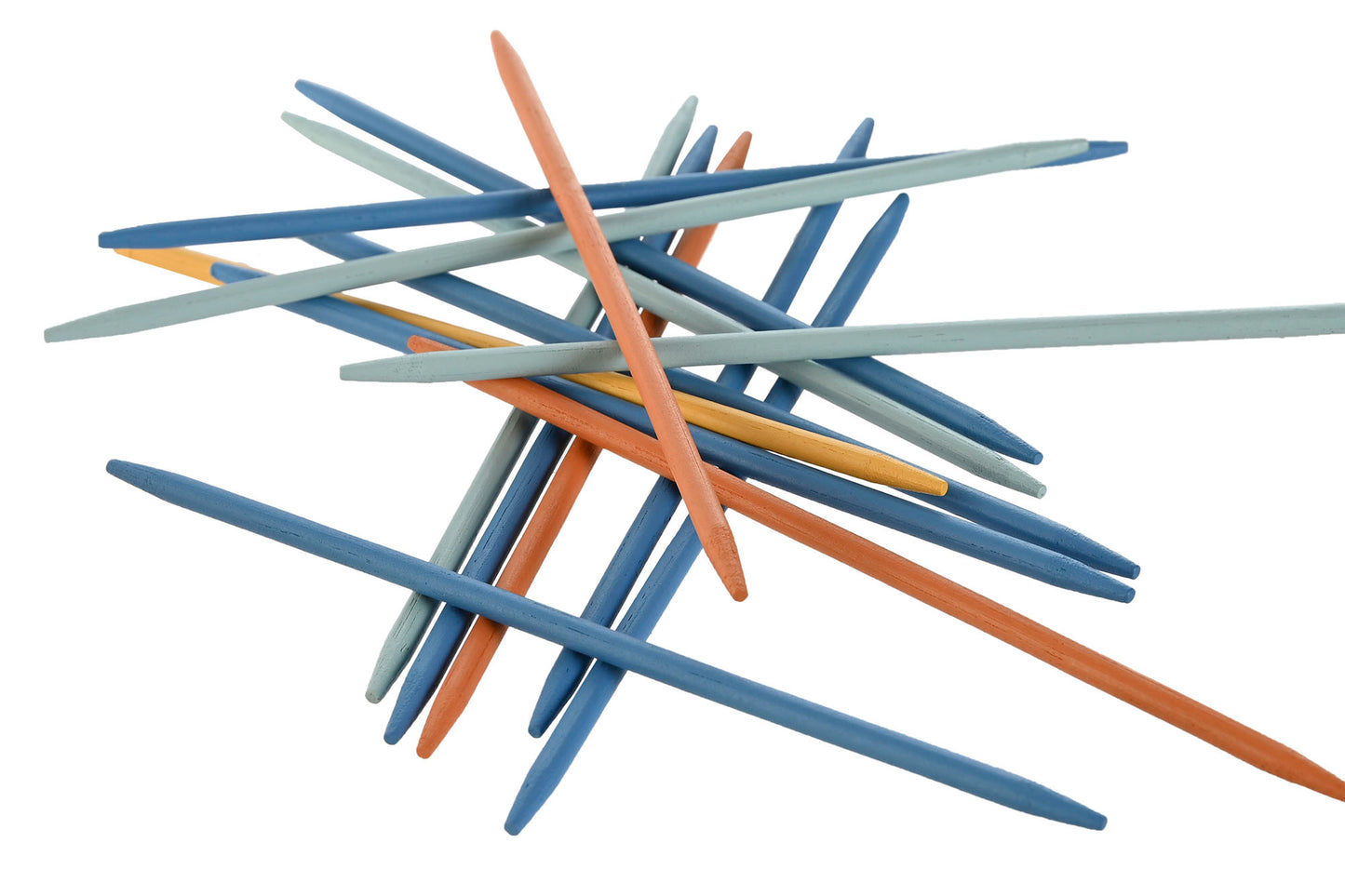 MIKADO Jeu de table en bois multicolore