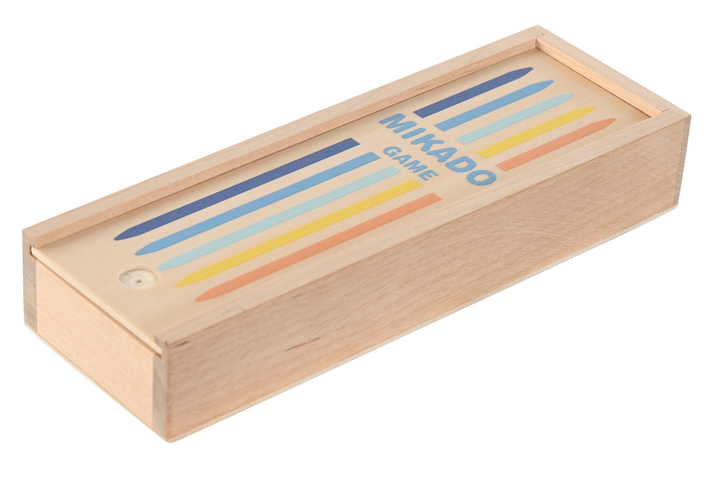MIKADO Jeu de table en bois multicolore