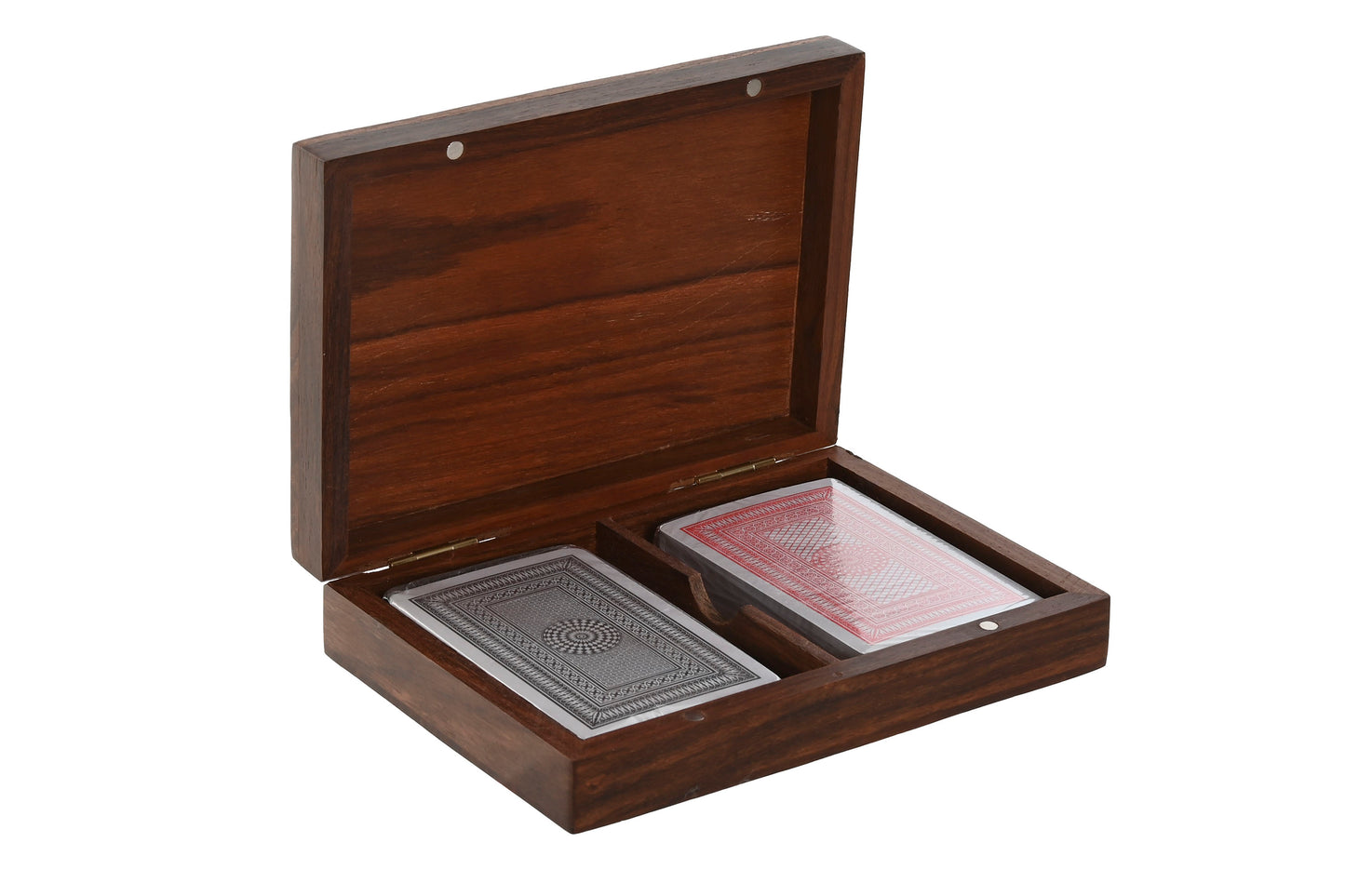 JEUX DE CARTES - 2 set - bois de sheesham