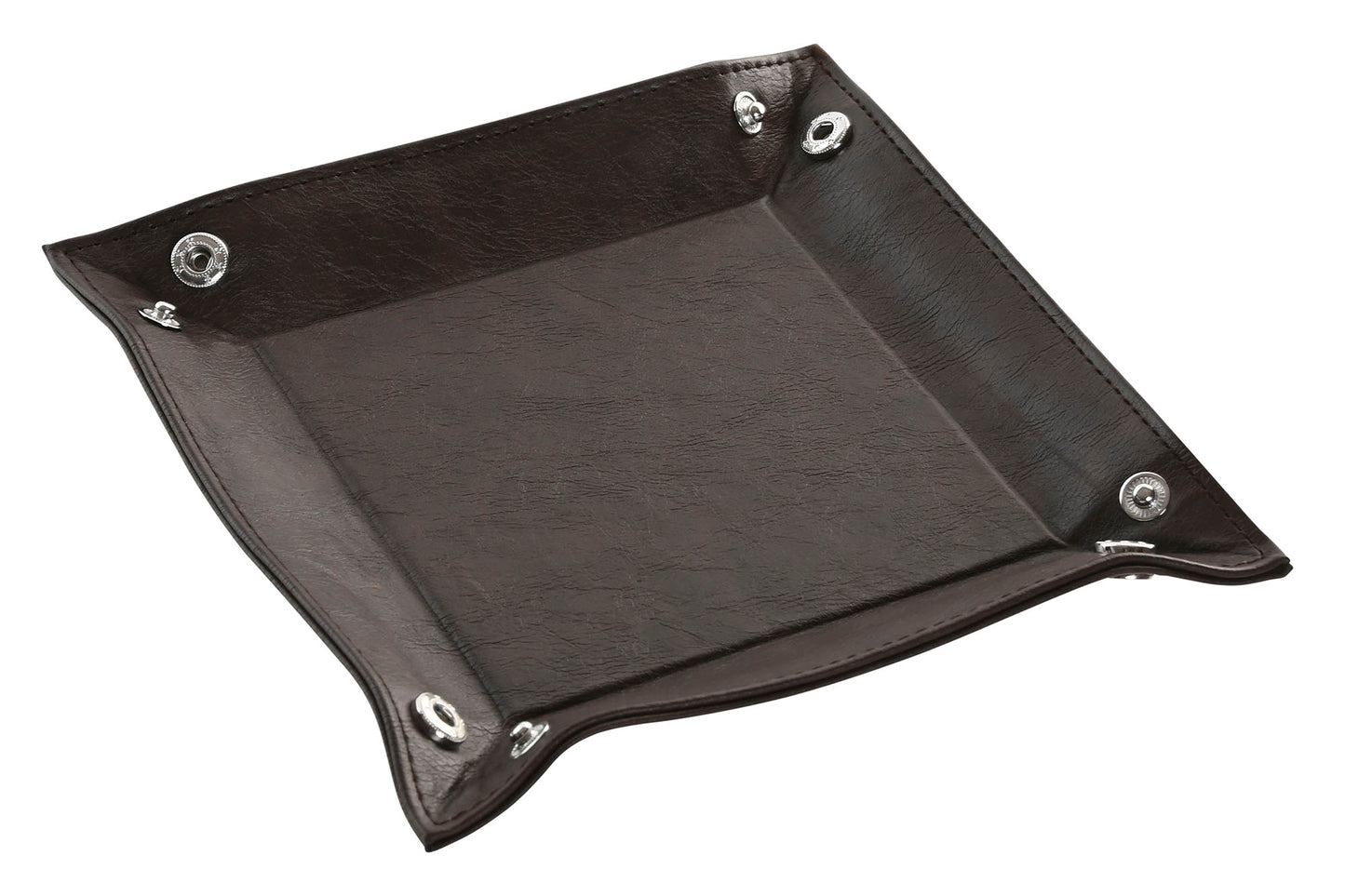 PLATEAU VIDE POCHE - pu - marron foncé