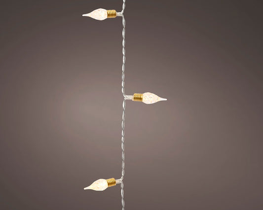 LED guirlande électrique vintage 50 LED -  4,9 m