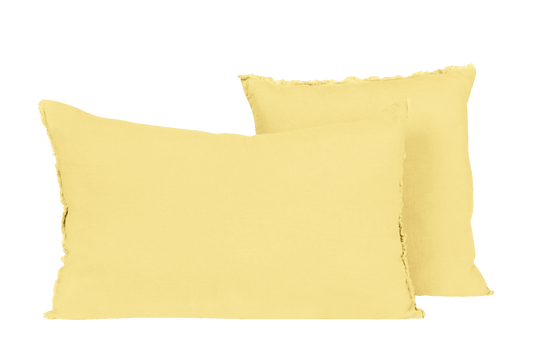 LIMY - housse de coussin - paille