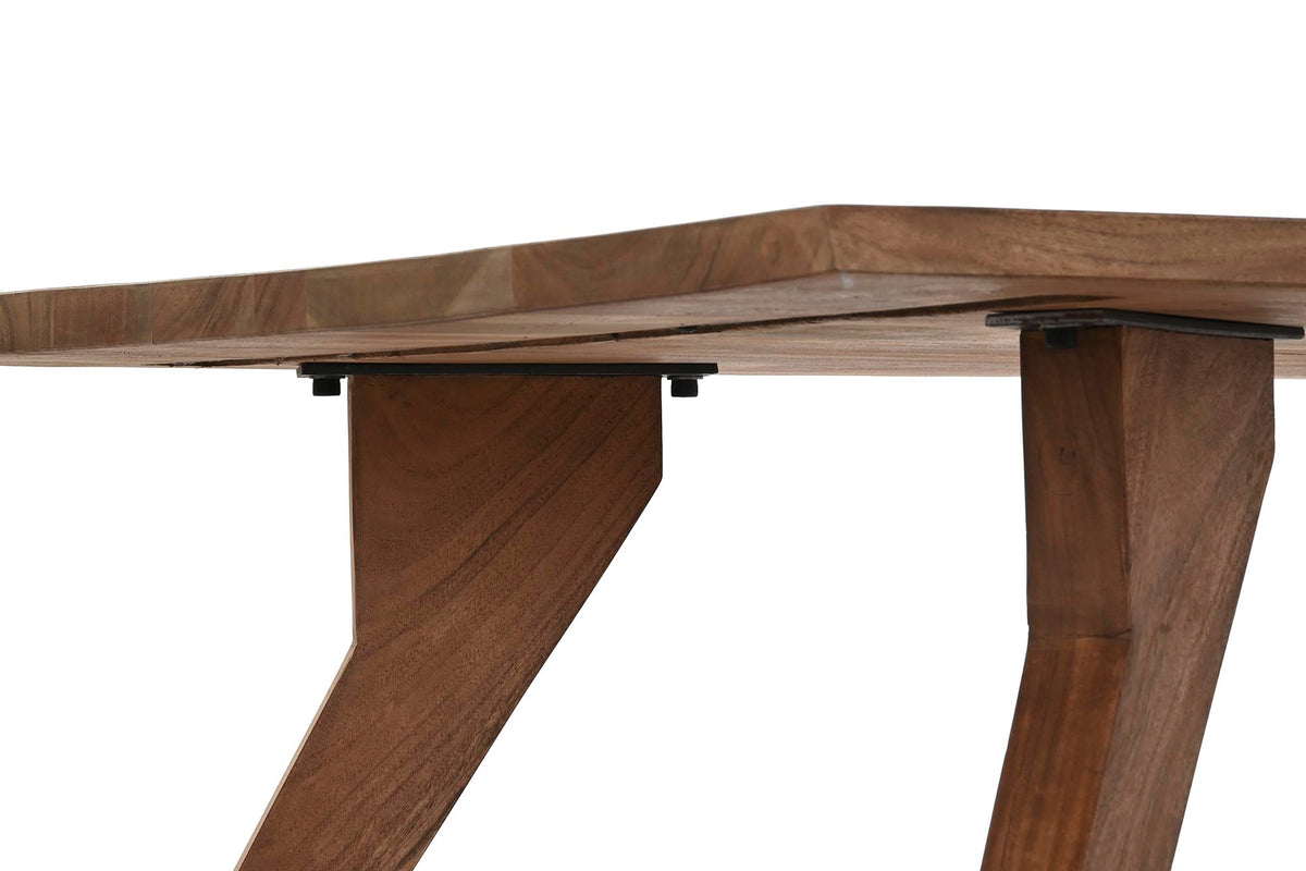 LISA Table basse en acacia 120x80 cm