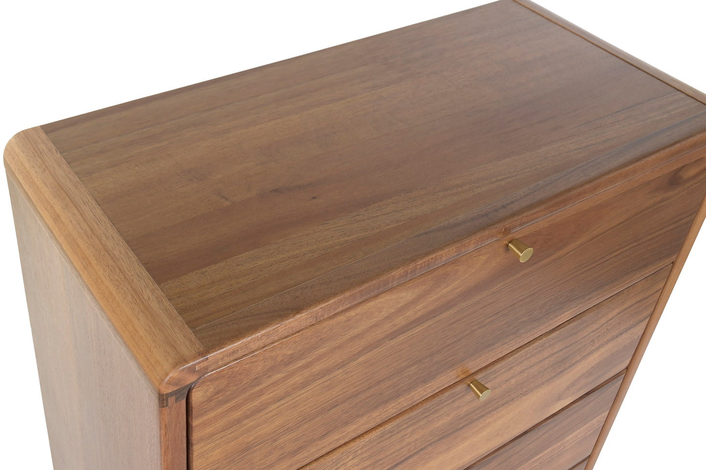 CHIFFONNIER 5 tiroirs Acacia H109 cm