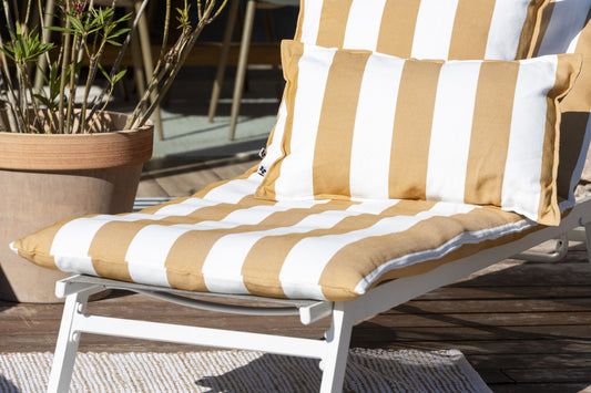 NOA Housse de bain de soleil 70x190 cm Ocre