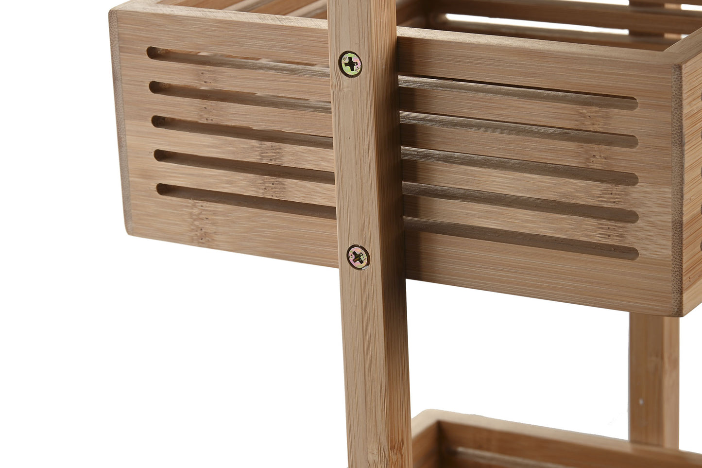 ÉTAGÈRE 3 Tablettes bambou naturel