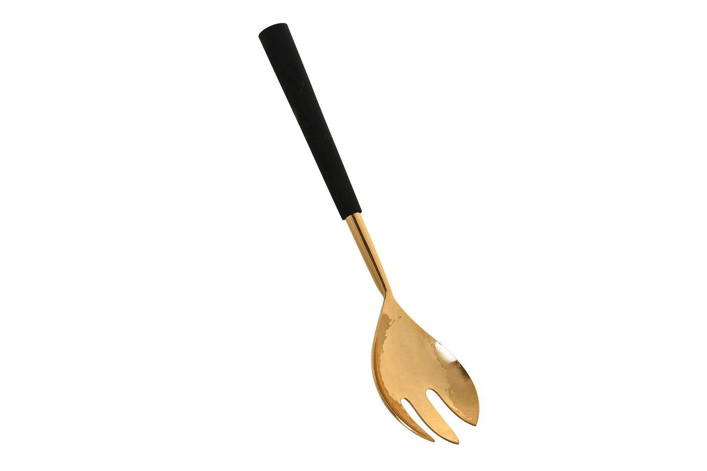 COUVERTS SALADE - Inox doré acacia