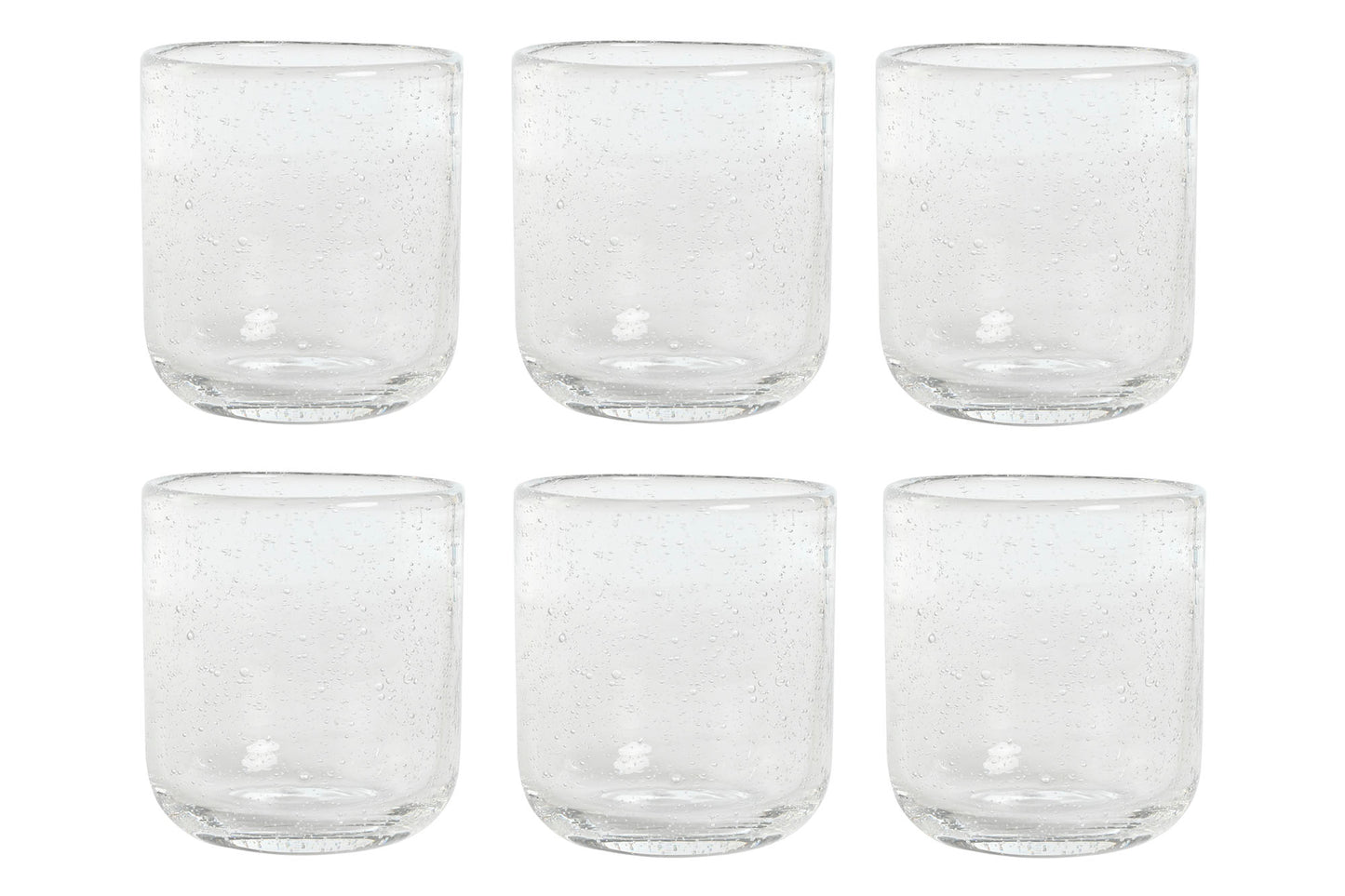 VERRE - Finition bullé transparent - 320ml