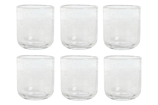 VERRE - Finition bullé transparent - 320ml