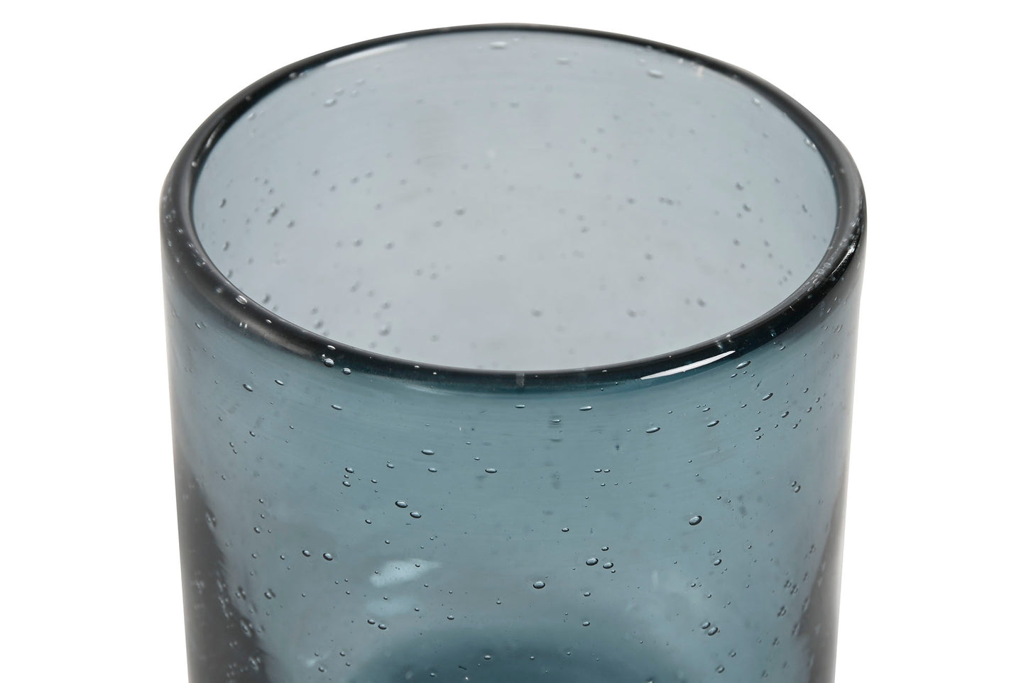 6 VERRES - Bullés bleu - 320ml