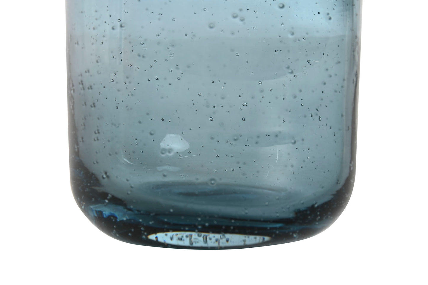 6 VERRES - Bullés bleu - 320ml