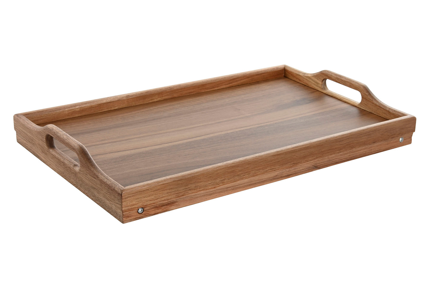 PLATEAU sur pieds en bois d'acacia