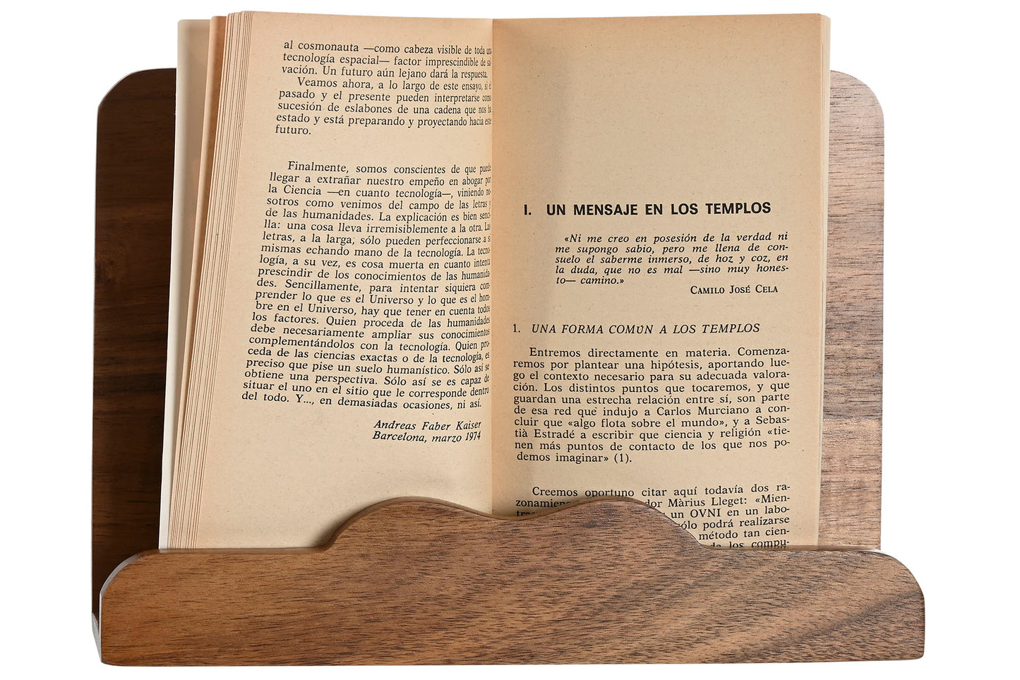 PUPITRE - Bois d'acacia