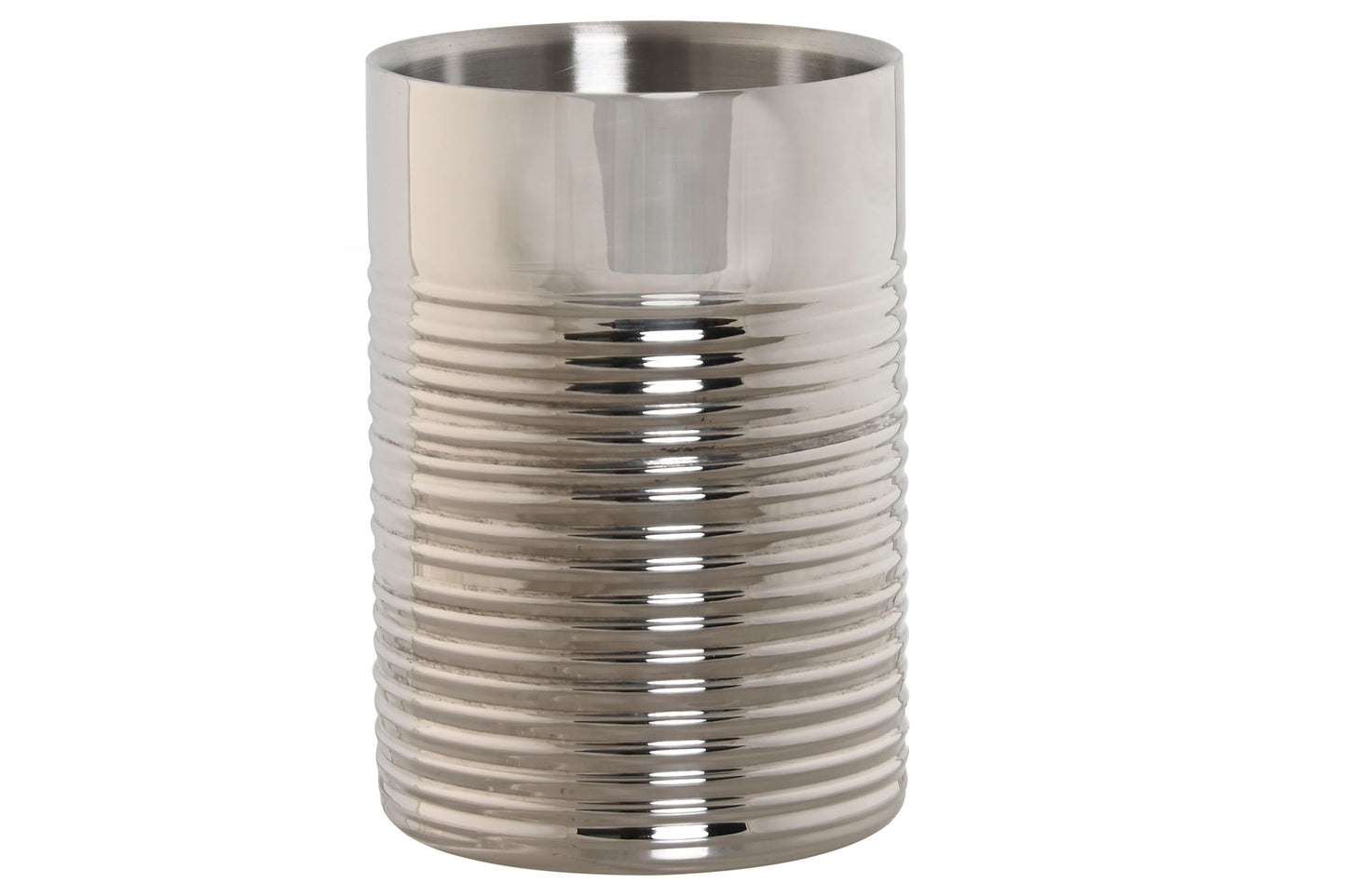 GLACIERE BOUTEILLE  - Inox gravé argenté