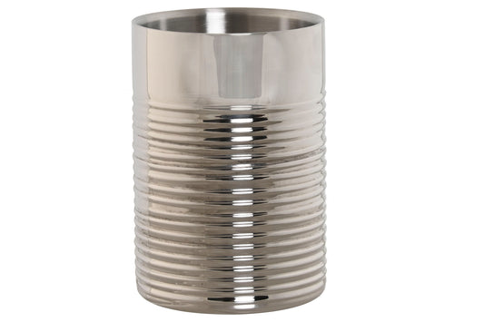 GLACIERE BOUTEILLE  - Inox gravé argenté