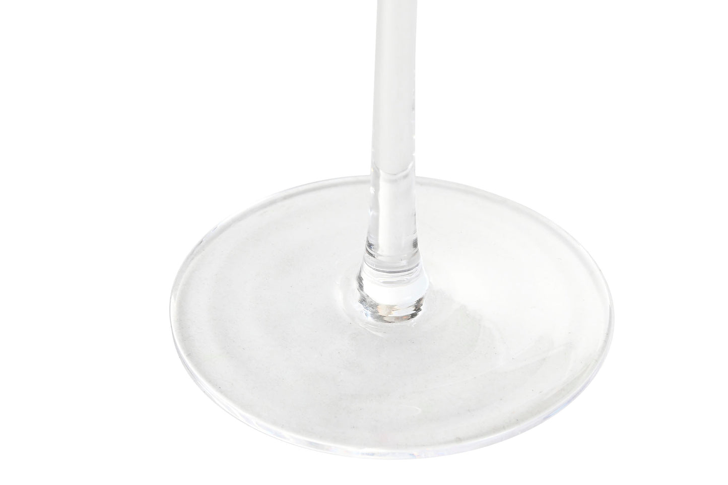 FLUTE - Rainurée transparente bordure dorée - 400 ml