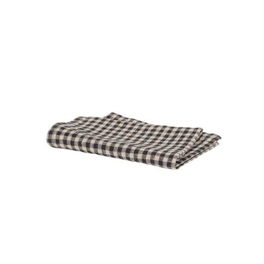 PIANA - serviette charbon - 36 x 48 cm