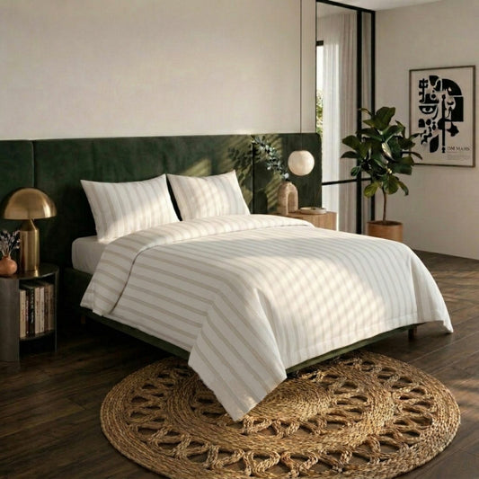 PAULETTE - Linge de lit percale de coton lavée