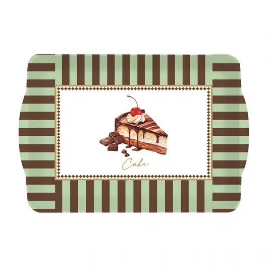 SWEET - Petit plateau plastique 22x15 cm